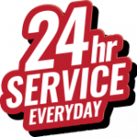 24 hour service every day